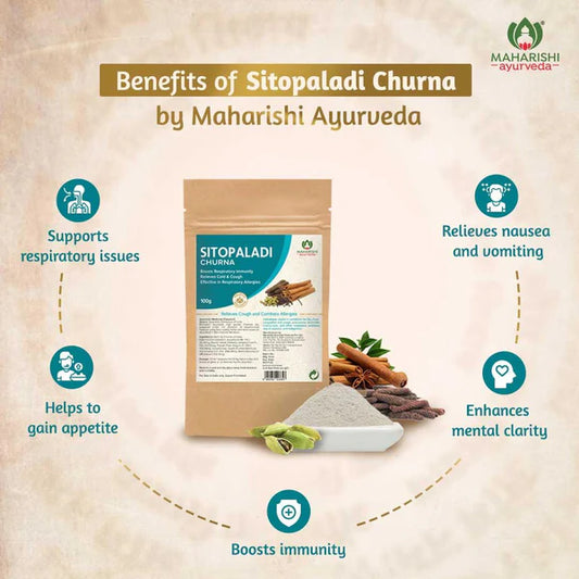 Maharishi Ayurveda Sitopaladi Churna for Respiratory Health Powder 100gn