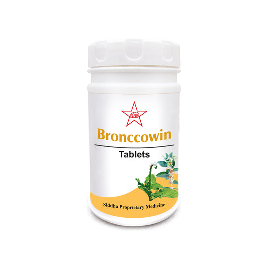 Skm Siddha Ayurveda Bronccowin 500mg Tablets