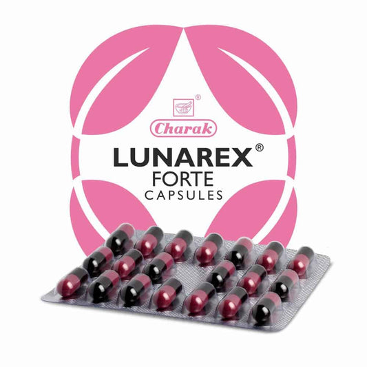 Charak Ayurvedic Lunarex Forte 20 Capsules