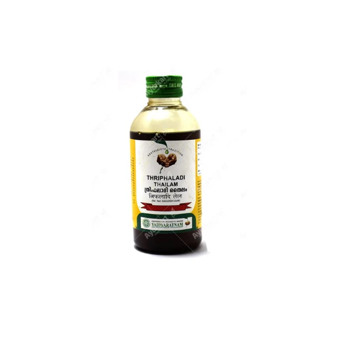 Vaidyaratnam Ayurvedisches Triphaladi Kera Thailam Öl 200 ml