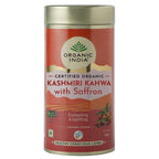 Organic Indiaa Kashmiri Kahwa with Saffron 100gm Tin