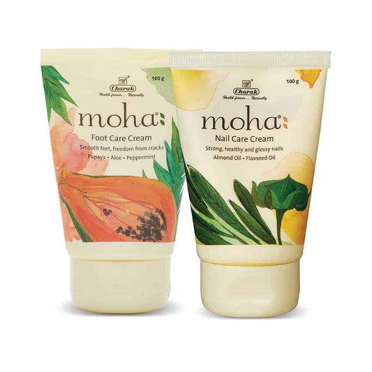 Moha Cosmetics Foot Care Cream & Nail Care Cream Manicure-Pedicure Kit