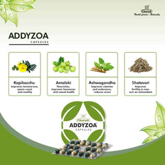 Charak Ayurvedic Addyzoa 20 Capsules