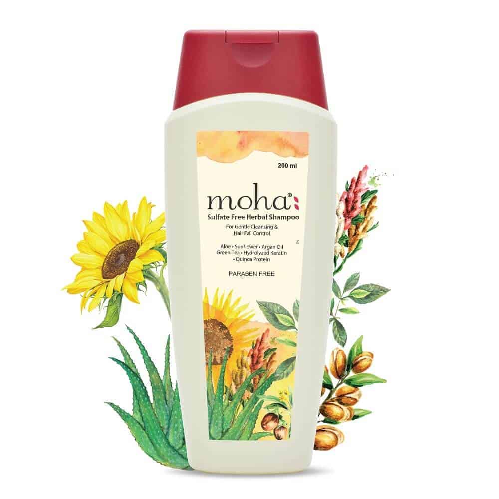 Moha Cosmetics Sulfate Free Herbal Shampoo 200ml