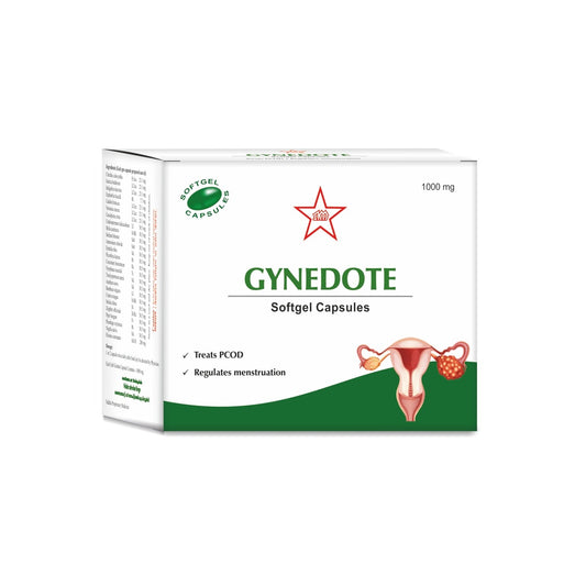 Skm Siddha Ayurveda Gynedote 1000mg Softgel Capsules