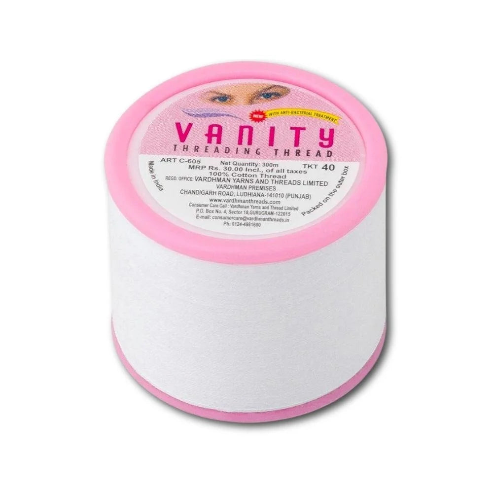 4 X Vanity Anti roll Cotton Eyebrow Thread Antibacterial Eyebrow Threading Threading Toilet Cotton Threading Threading