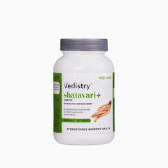 Vedistry Ayurvedic Shatavari+ Strengthens Women's Health 60 Tablets