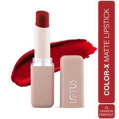 Lotus Make Up Cosmetics Color X Matte Lipstick Combo