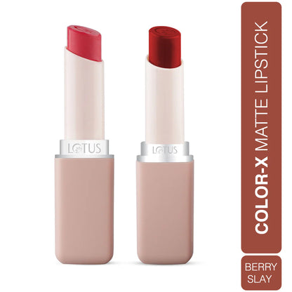 Lotus Make Up Cosmetics Color X Matte Lipstick Combo