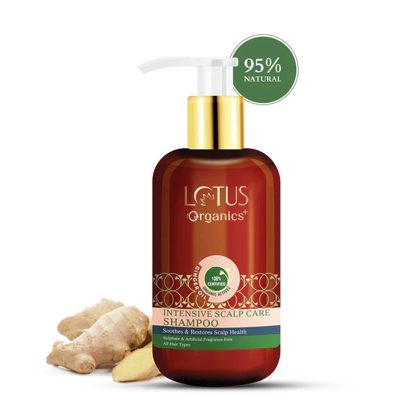Lotus Organics+ Cosmetics Intensive Scalp Care Shampoo 210ml