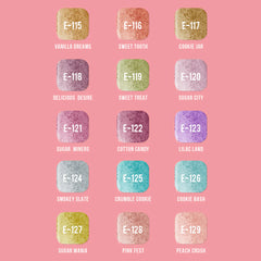 Lotus Makeup Cosmetics Ecostay Cookie Crumble Nail Enamel Chip Resistent 10ml