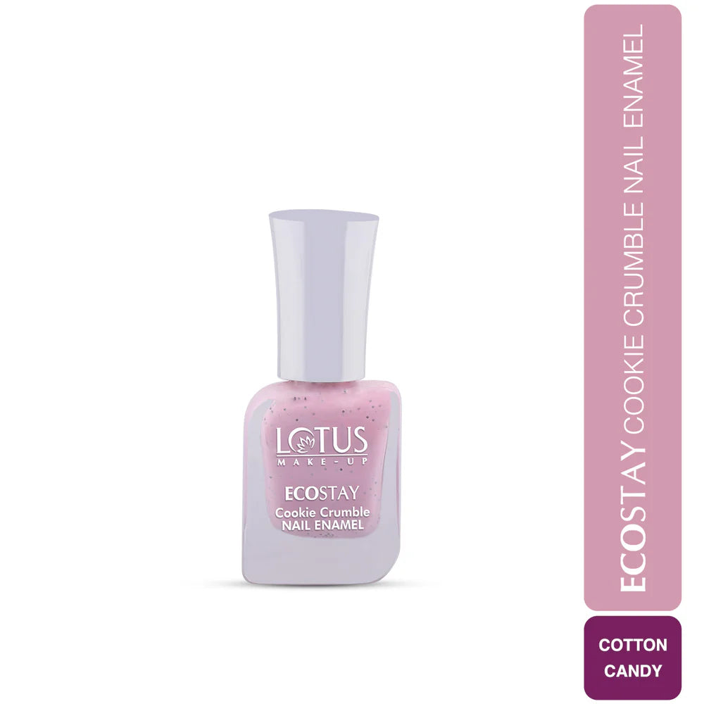 Lotus Makeup Cosmetics Ecostay Cookie Crumble Nail Enamel Chip Resistent 10ml