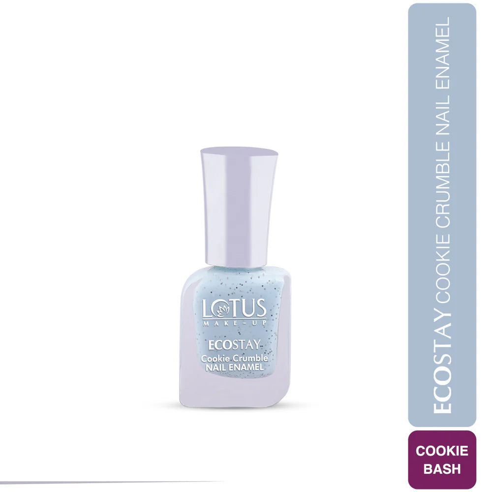 Lotus Makeup Cosmetics Ecostay Cookie Crumble Nail Enamel Chip Resistent 10ml
