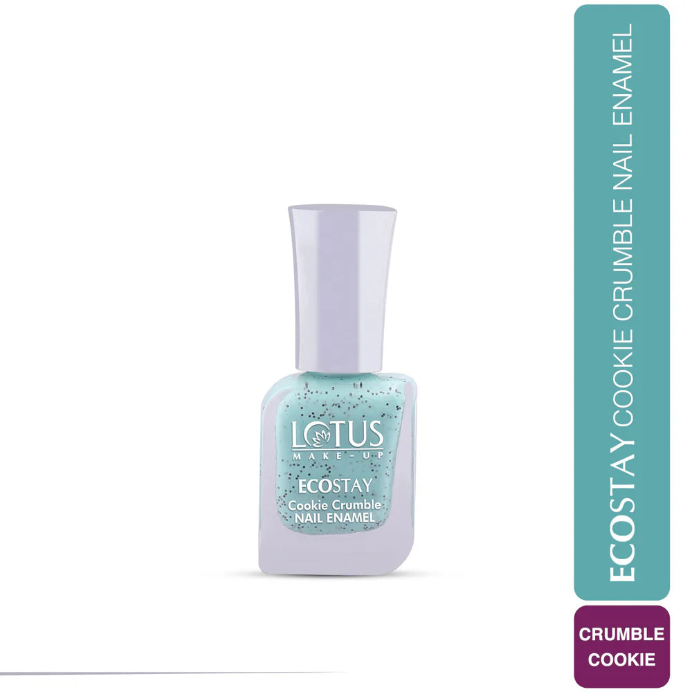 Lotus Makeup Cosmetics Ecostay Cookie Crumble Nail Enamel Chip Resistent 10ml
