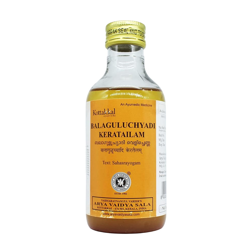 Kottakkal Ayurvedic Balaguluchyadi Kera Tailam Oil 200ml