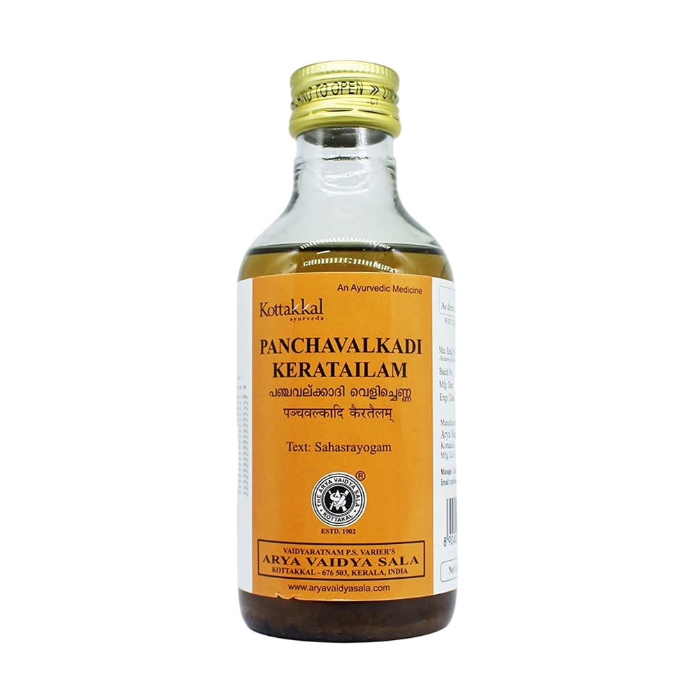 Kottakkal Ayurvedic Panchavalkadi Kera Tailam Oil 200ml