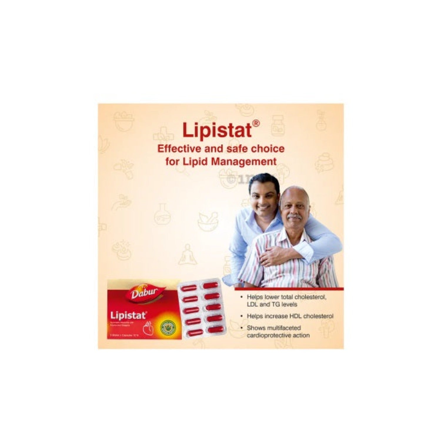 Dabur Ayurvedic Lipistat 50 Capsule