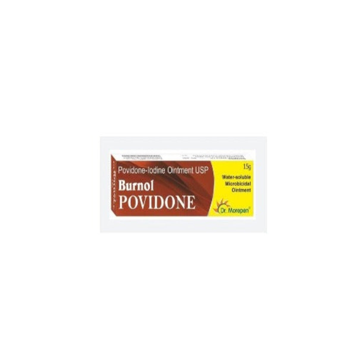 Dr.Morepen Burnol Povidine 5% & 10 % Ointment 15 Gm