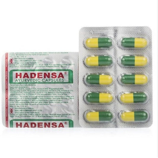 Dollar Hadensa Ayurvedic For Digestion,Heamorrhoids,Fissures,Piles & Fistula Capsule