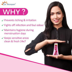 Dr.Morepen Clean &amp; Pure жидкость для мытья интимной гигиены 100 мл