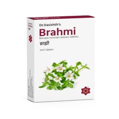 Dr.Vasishths ayurvedisches Brahmi 3 x 10 Tabletten