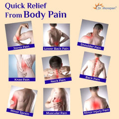 Dr.Morepen Pain-X Ortho Ayurvedic Pain Relief Oil For Joint,Knee,Back And Muscle Pain Back Oil 60 ML