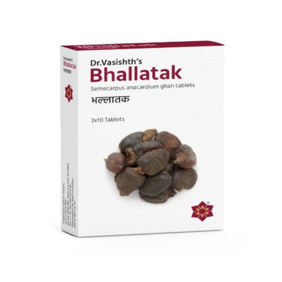 Dr.Vasishths ayurvedisches Bhallatak 3 x 10 Tabletten