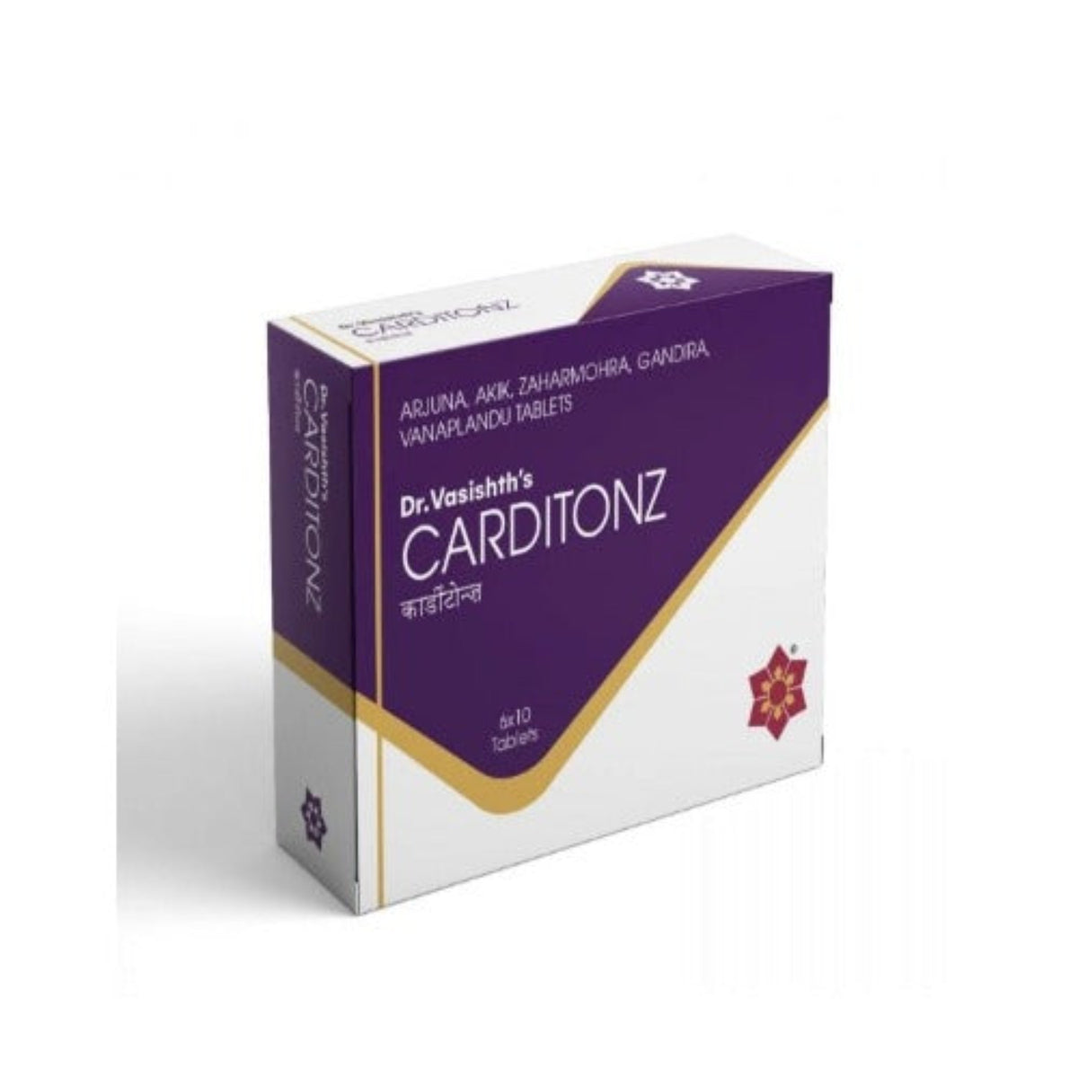 Dr.Vasishth's Ayurvedic Carditonz 6 x 10 Tabletten