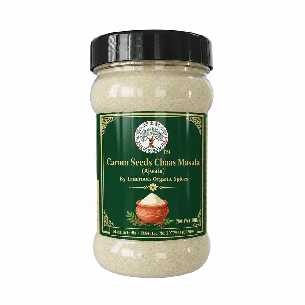 Trueroots Organic Spices Carom Seeds (Ajwain) Buttermilk Masala Powder