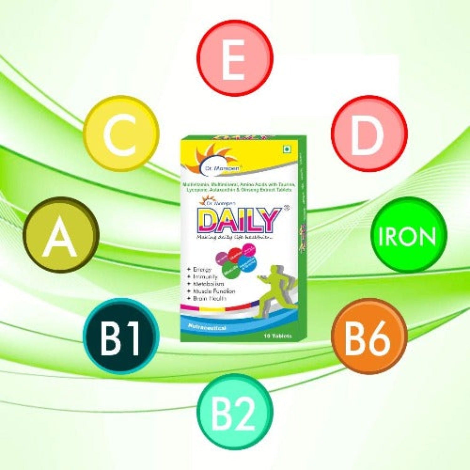 Dr Morepen Daily Multivitamin 10 Tablets