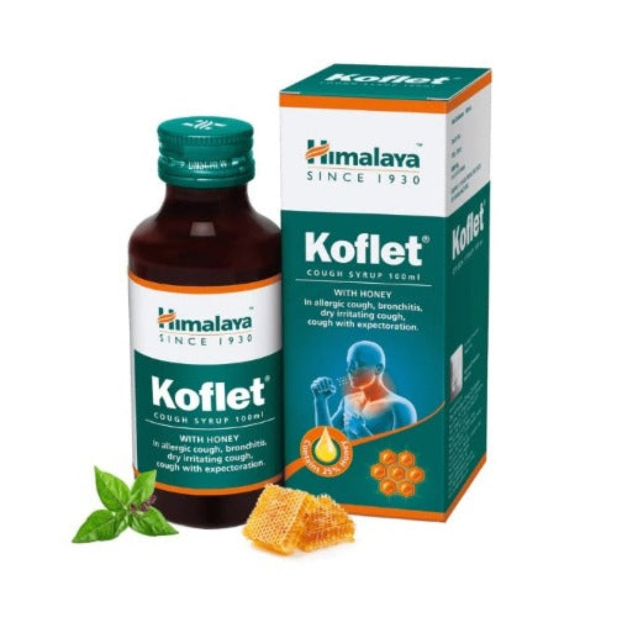 Himalaya Ayurvedic Herbal Healthcare Кофлет сироп от кашля 100 мл