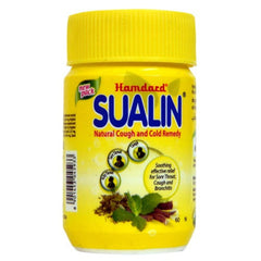 Hamdard Ayurvedisches Sualin gegen natürliches Husten- und Erkältungsmittel, 50 Tabletten