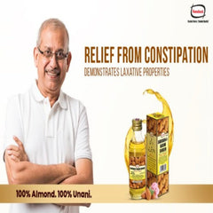 Hamdard Ayurvedisches Raughan-E-Badam Shireen Süßmandelöl für Körper und Haut, 100 % reines und natürliches Öl, verbessert das Gedächtnis