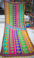 Болливудская индийская пакистанская этническая праздничная одежда, стильная мягкая женская модная дупатта ручной работы, шелковая дупатта, код 02