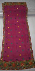 Bollywood Indische Pakistanische Ethno Party Wear Stil Reine Weiche Viskose Baumwolle Damen Ausgefallene Dupatta