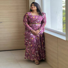 Болливудское индийское пакистанское этническое праздничное платье женское мягкое чистое платье из искусственного жоржета Dupatta и платье с поясом