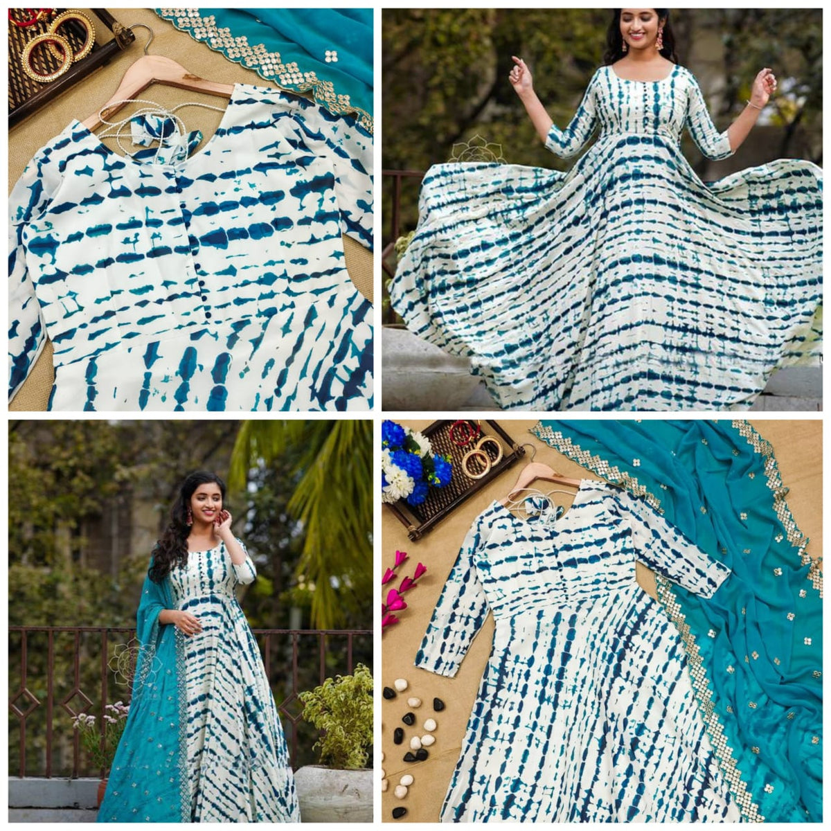 Bollywood Indian Pakistani Ethnic Party Wear Women Soft Pure Printed Georgette Maxi With Dupatta Dress
