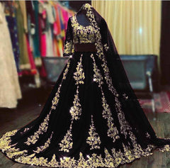 Indische pakistanische Frauen Lengha Hochzeit Bollywood Braut ethnische Party tragen Lehenga reine weiche Georgette Lahenga Choli