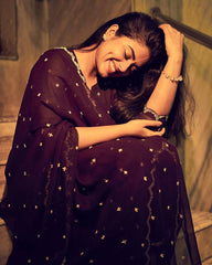 Болливудская индийская пакистанская этническая праздничная одежда женское мягкое чистое нижнее платье Georgette Kurta Dupatta