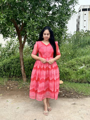 Болливудская индийская пакистанская этническая праздничная одежда женское мягкое чистое платье миди из органзы