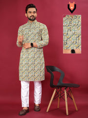Bollywood Indian Pakistani Ethnic Party Wear Pure Soft Rich Cotton Men Kurta Cotton Pyjama Cotton