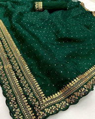 Bollywood Indian Pakistani Ethnic Party Wear Soft Pure Georgette Women & Girls Saree/Saris/Sari