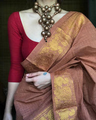Bollywood, indische, pakistanische, ethnische Partykleidung, weiche reine Südseide, Sari für Damen und Mädchen