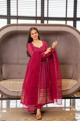 Bollywood Indian Pakistani Ethnic Party Wear Women Soft Pure Georgette Maha Rani Suit With Dupatta Dress