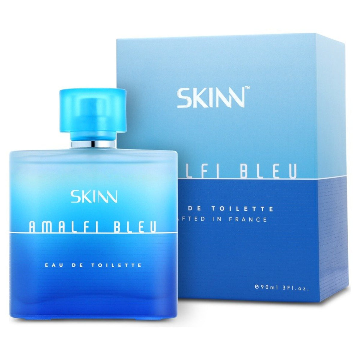 Skinn By Titan Amalfi Bleu Parfüm, Eau de Toilette für Männer, Parfümspray, 30 ml und 90 ml