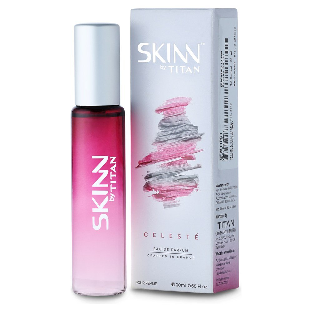 Skinn By Titan Celeste Eau de Parfum für Damen, EdP-Parfümspray, 20 ml, 50 ml und 100 ml