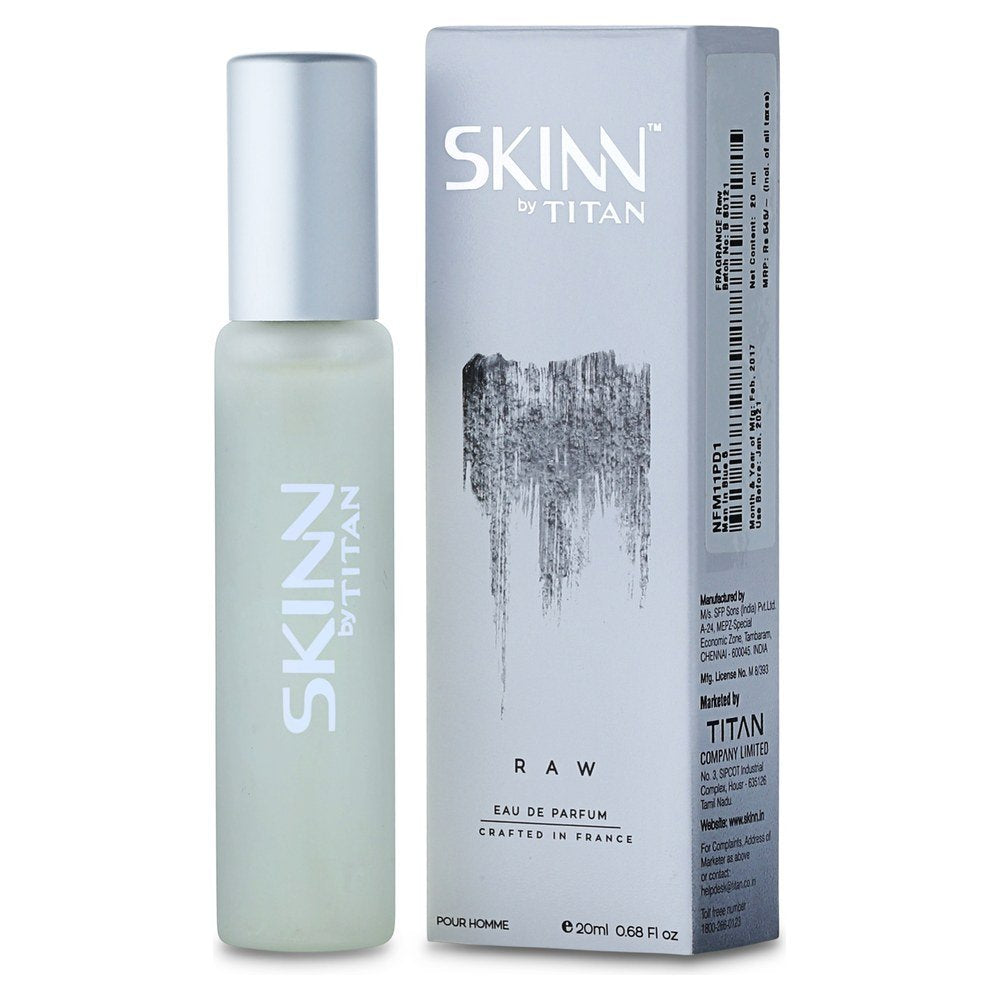 Skinn By Titan Raw Parfüm Edu De für Männer Edp Langanhaltendes Parfümspray 20ml, 50ml &amp; 100ml