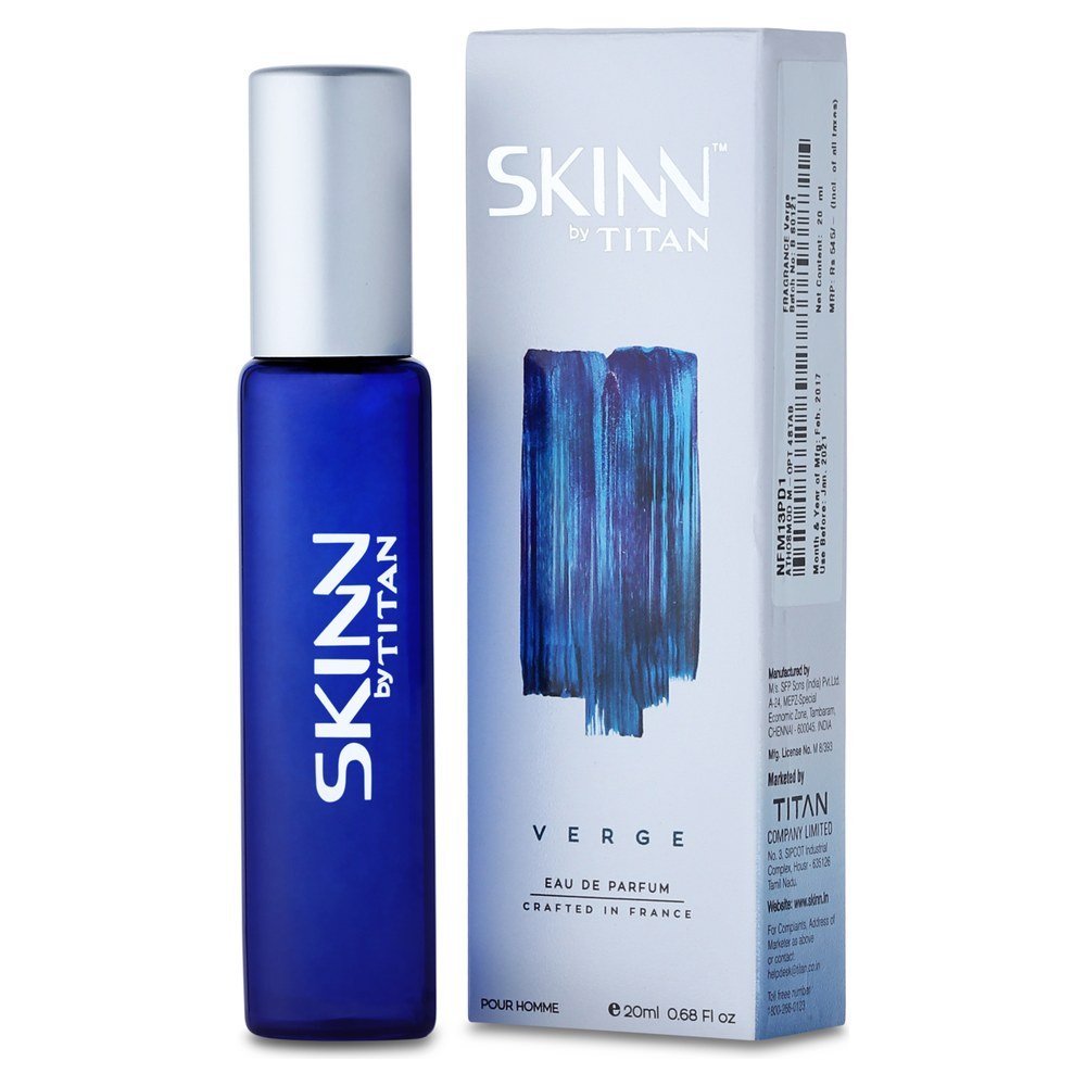 Skinn By Titan Verge Perfume For Men Edu De Perfume Spray 20ml,50ml & 100ml