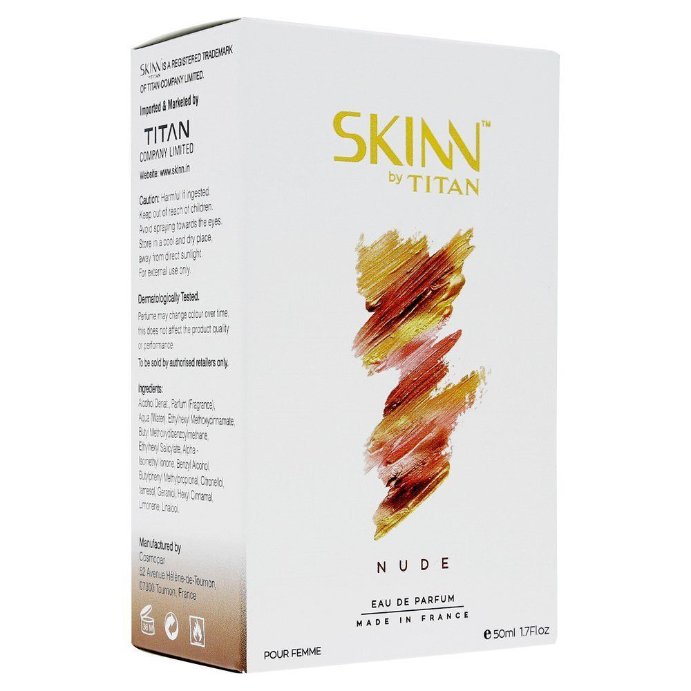 Skinn By Titan Nude Eau De Perfume For Women Edp Perfume Spray 20ml,50ml & 100ml