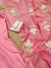 Bollywood, indisch, pakistanisch, ethnisch, Partykleidung, weiches, reines, weiches Organza-Rajasthani-Kleid